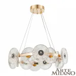 Подвесная люстра Arte Milano AM-3653 3653.D600.H800.LED G