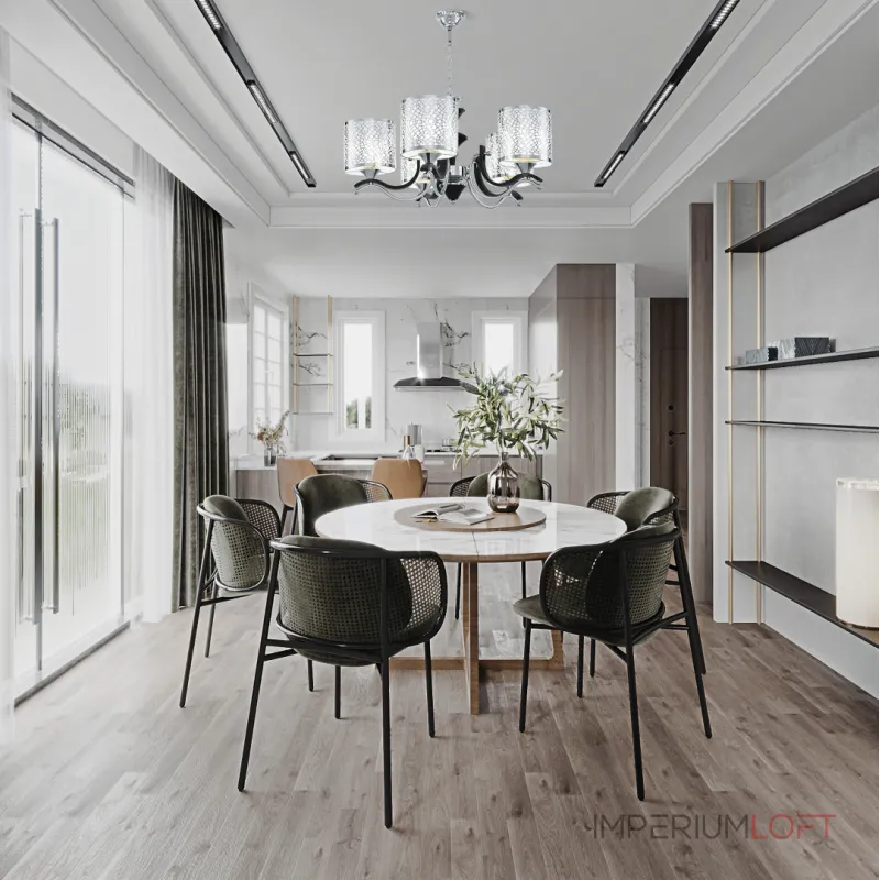 Подвесная люстра Arte Milano Florentia-6787 306787/5 Bk/Ni