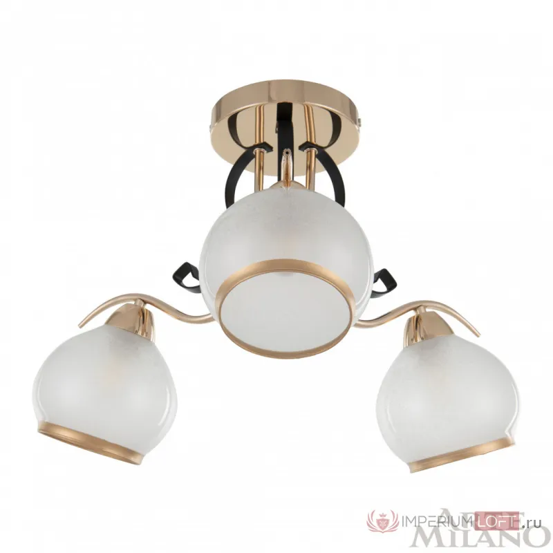 Люстра Arte Milano AMALFI-323306 323306/3 FG+BK от ImperiumLoft