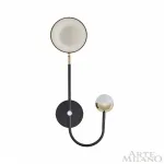 Бра светодиодный Arte Milano Ferrara-73210 273299/1+1 BK/GD