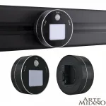 Трековый светильник с датчиком движения Arte Milano Am-track-sockets 380011TLS/LWS Black