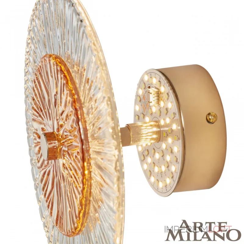 Настенный светильник светодиодный Arte Milano AM-1252B 1.1252B.D150.H150.LED G