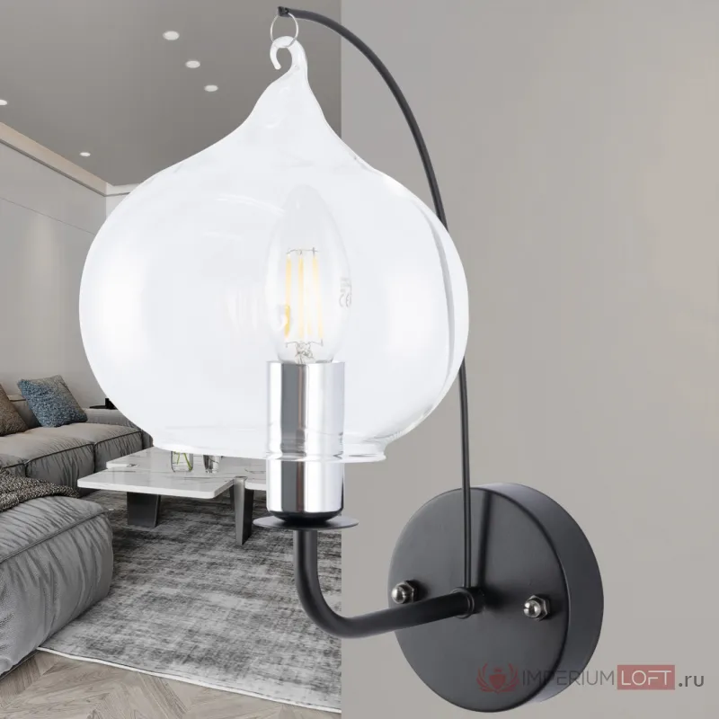 Бра Arte Milano Napoli-321007 321007/1W BK.CR от ImperiumLoft