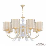 Люстра подвесная Arte Milano Florentia-6067 306067/8 Wh/Gd от ImperiumLoft