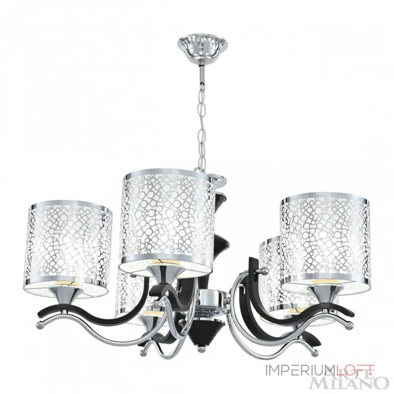 Подвесная люстра Arte Milano Florentia-6787 306787/5 Bk/Ni