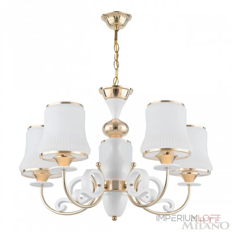 Подвесная люстра Arte Milano Florentia-1097 301097/5 Wh/Gd