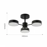 Светильник светодиодный Arte Milano Ferrara 250906/3B Bk