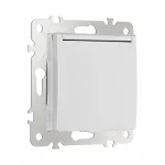 Розетка с заземлением, шторками и защитной крышкой, 16A 250V 206.41-1.silver от ImperiumLoft