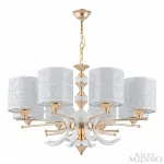 Люстра подвесная Arte Milano Florentia-2097 302097/8 Wh/Gd от ImperiumLoft