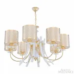 Люстра подвесная Arte Milano Florentia-6067 306067/8 Wh/Gd от ImperiumLoft