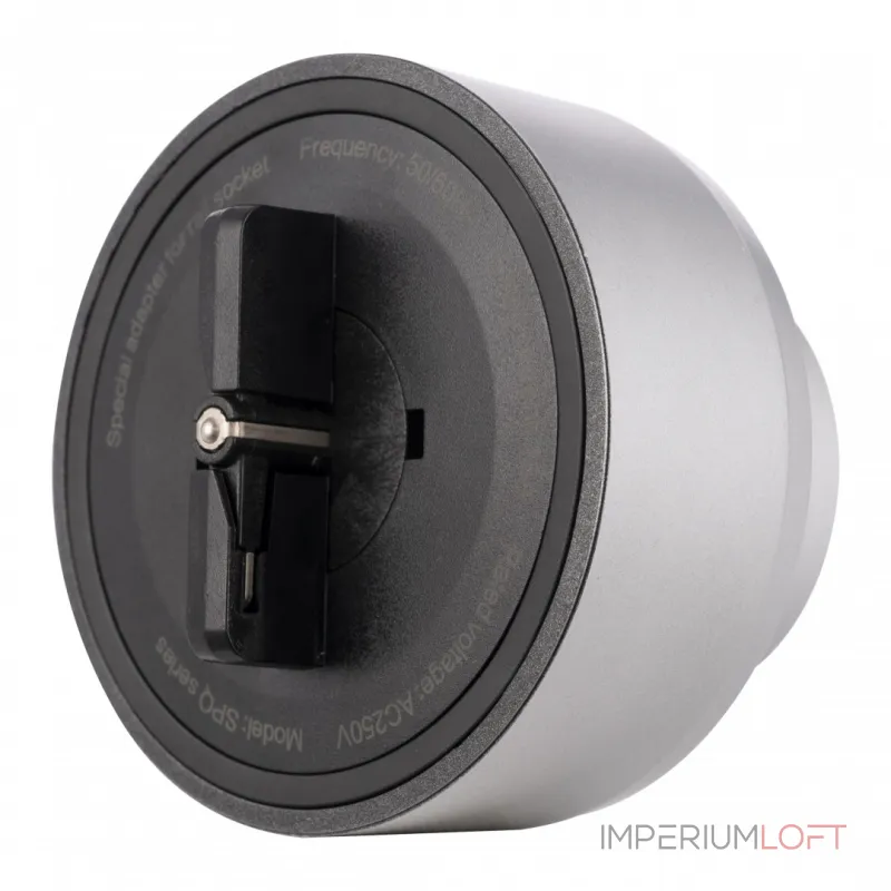 Трековая розетка, 16A 250V 397951TS/ES Silver от ImperiumLoft