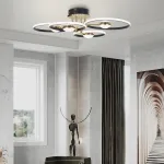 Светильник светодиодный Arte Milano Ferrara-76140 276140/4+4 BK/GD
