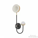 Бра светодиодный Arte Milano Ferrara-73210 273299/1+1 BK/GD
