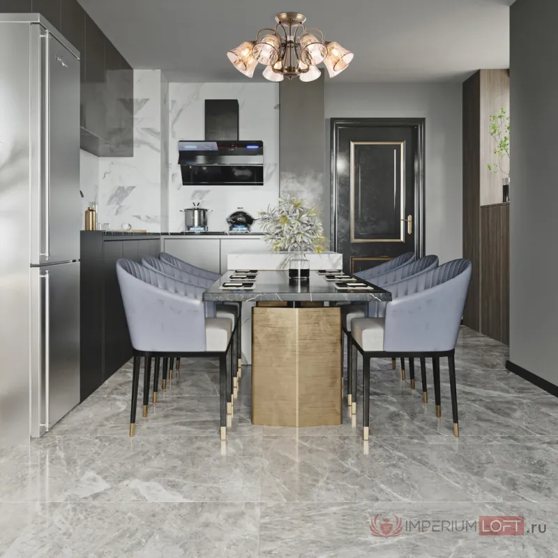 Люстра Arte Milano AM340800 340800/8 AB от ImperiumLoft