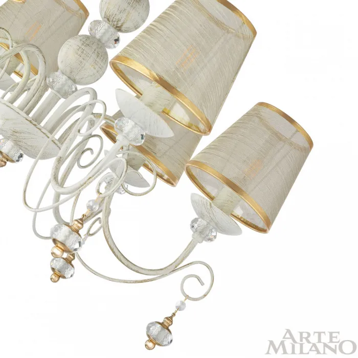 Люстра Arte Milano AM347620 347620/6 WT+G от ImperiumLoft