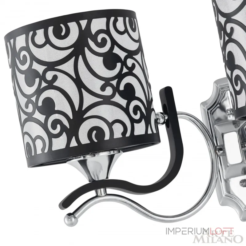 Бра Arte Milano Florentia-4957 304957/2W Bk/Ni Бра Arte Milano Florentia-4957 304957/2W Bk/Ni