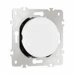 Выключатель одноклавишный проходной (на 2 направления), 10AX 250V 202.32-1.white
