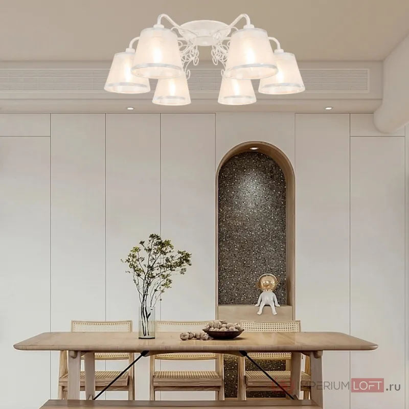 Люстра Arte Milano AM341120 341120/6 WT+SL от ImperiumLoft