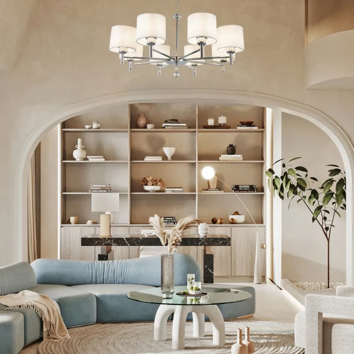 Люстра подвесная Arte Milano Amalfi-2756 332756/8 CR от ImperiumLoft