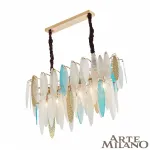 Подвесная люстра Arte Milano AM-7753B 0863B.L900.W350.H510.E14.6G