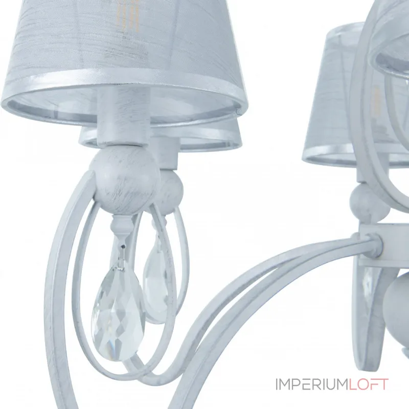 Подвесная люстра Arte Milano AM347203 347203/6 WT+SL Подвесная люстра Arte Milano AM347203 347203/6 WT+SL