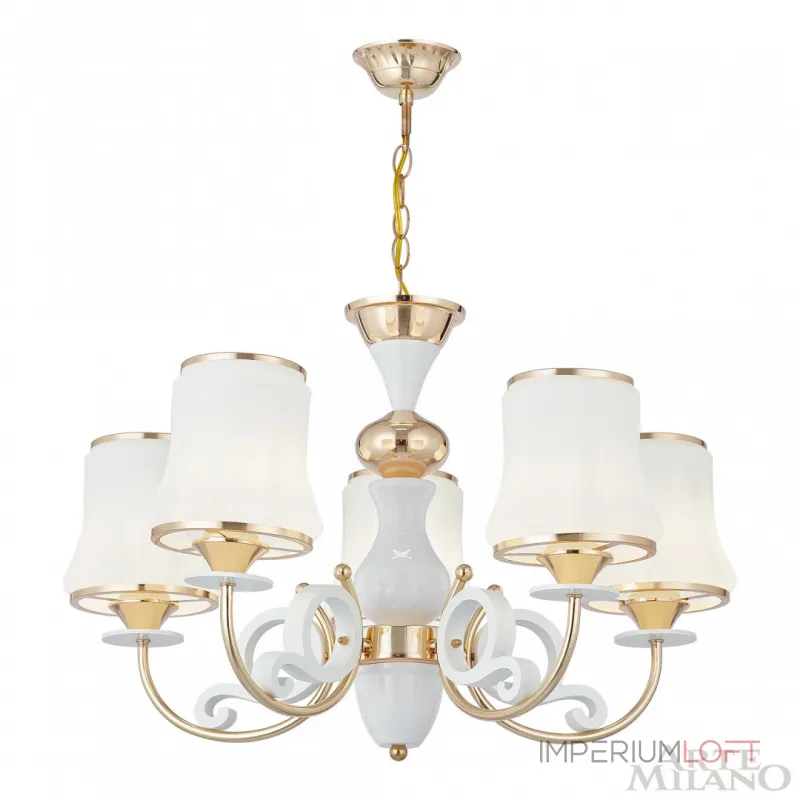 Подвесная люстра Arte Milano Florentia-1097 301097/5 Wh/Gd