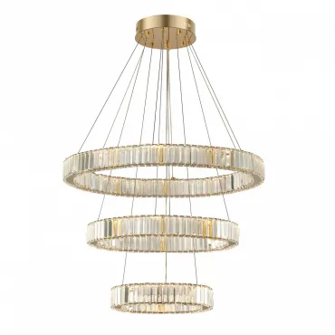 Подвесная люстра Arte Milano AM-9018 9018B.D800+600+400.H1350.LED G