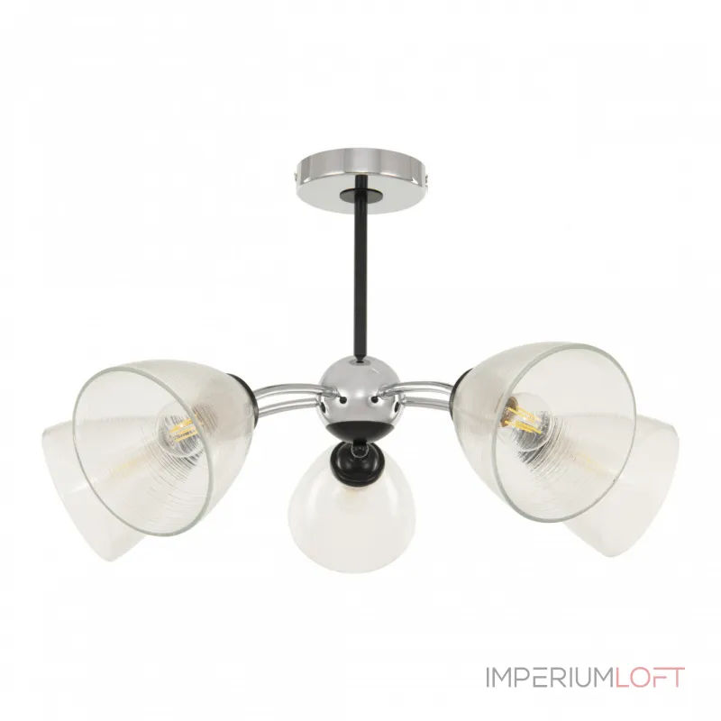 Потолочная люстра Arte Milano Napoli-329007 329007/5 CR.BK