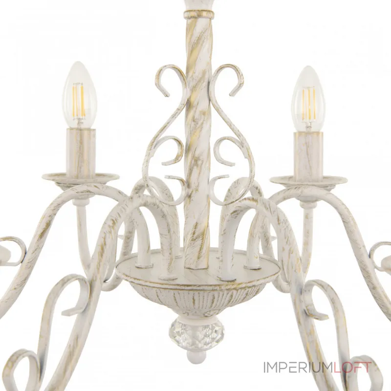 Подвесная люстра Arte Milano AM342620 342620/6 WT+G Подвесная люстра Arte Milano AM342620 342620/6 WT+G