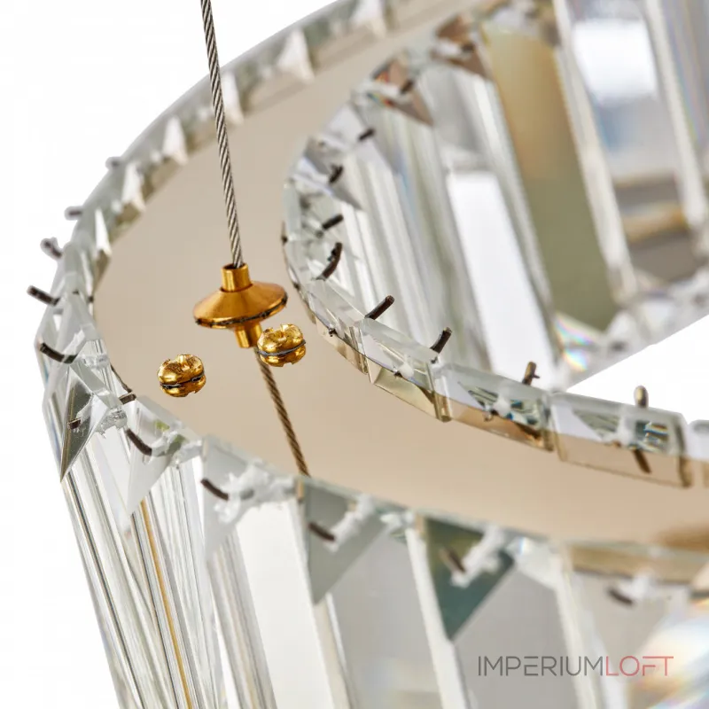 Подвесная люстра Arte Milano AM-9018 9018B.D800+600+400.H1350.LED G