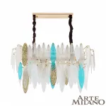 Подвесная люстра Arte Milano AM-7753B 0863B.L900.W350.H510.E14.6G