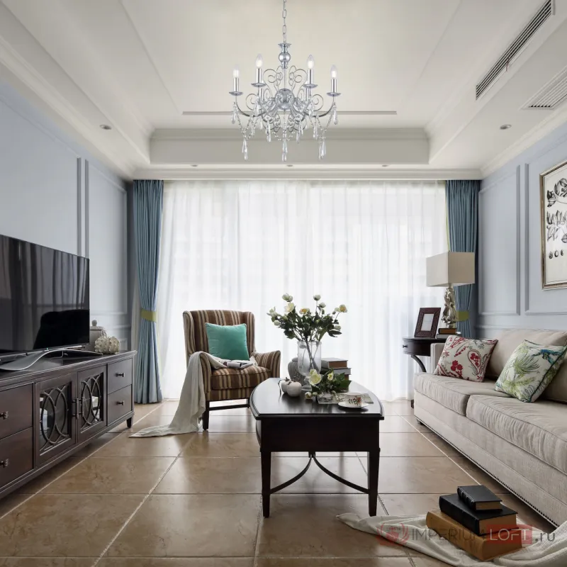Люстра Arte Milano AM345620 345620/6 CR от ImperiumLoft