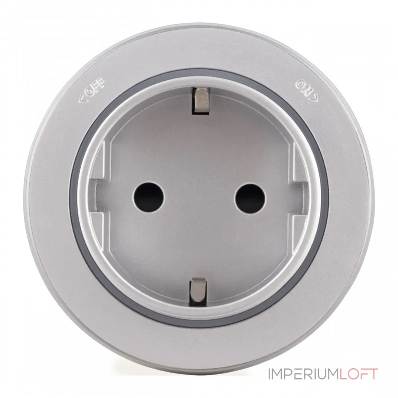 Трековая розетка, 16A 250V 397951TS/ES Silver от ImperiumLoft