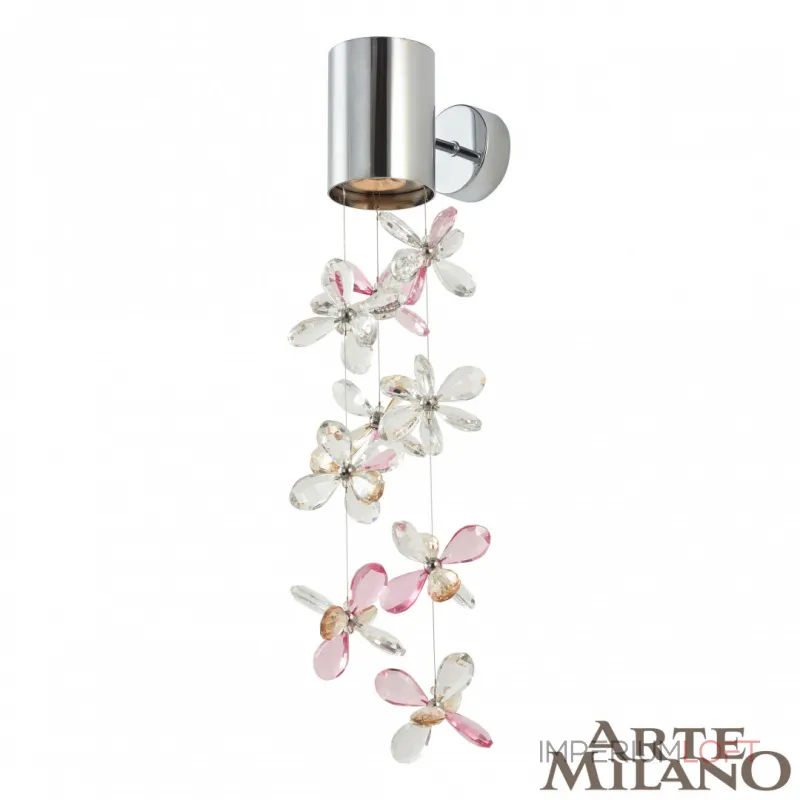 Настенный светильник светодиодный Arte Milano AM-11952B 11952B.D90.H600.LED Ni Настенный светильник светодиодный Arte Milano AM-11952B 11952B.D90.H600.LED Ni