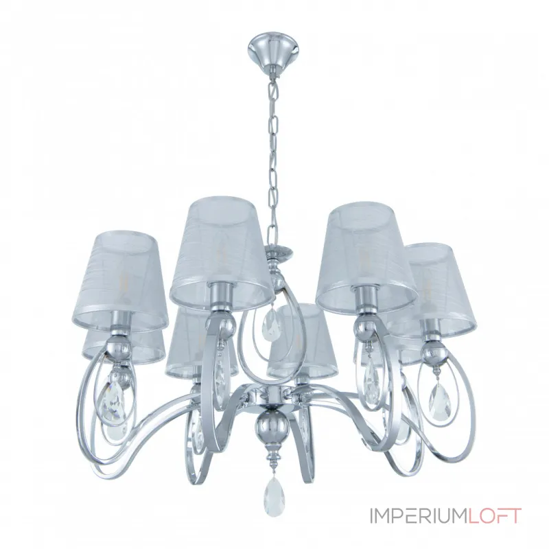 Подвесная люстра Arte Milano AM347203 347203/8 CR Подвесная люстра Arte Milano AM347203 347203/8 CR