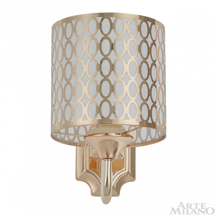Бра Arte Milano Florentia-3387 303387/1W Wh/Gd от ImperiumLoft