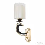 Бра Arte Milano Florentia-2237 302237/1W Bk/Gd от ImperiumLoft