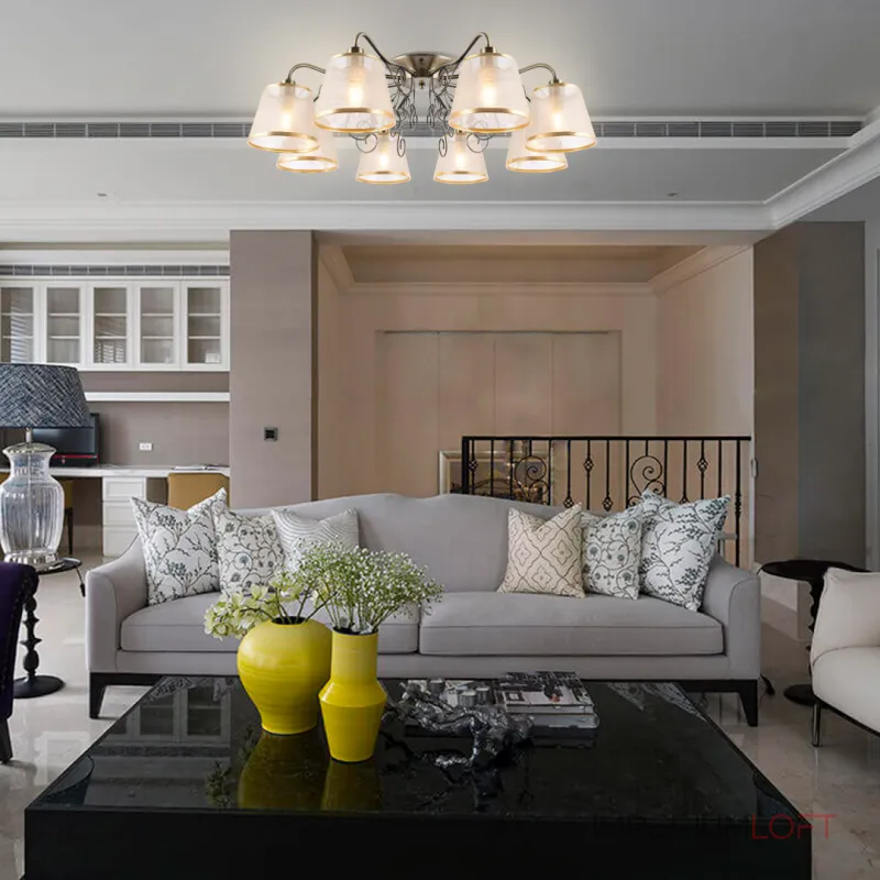 Потолочная люстра Arte Milano AM341120 341120/8 AB Потолочная люстра Arte Milano AM341120 341120/8 AB