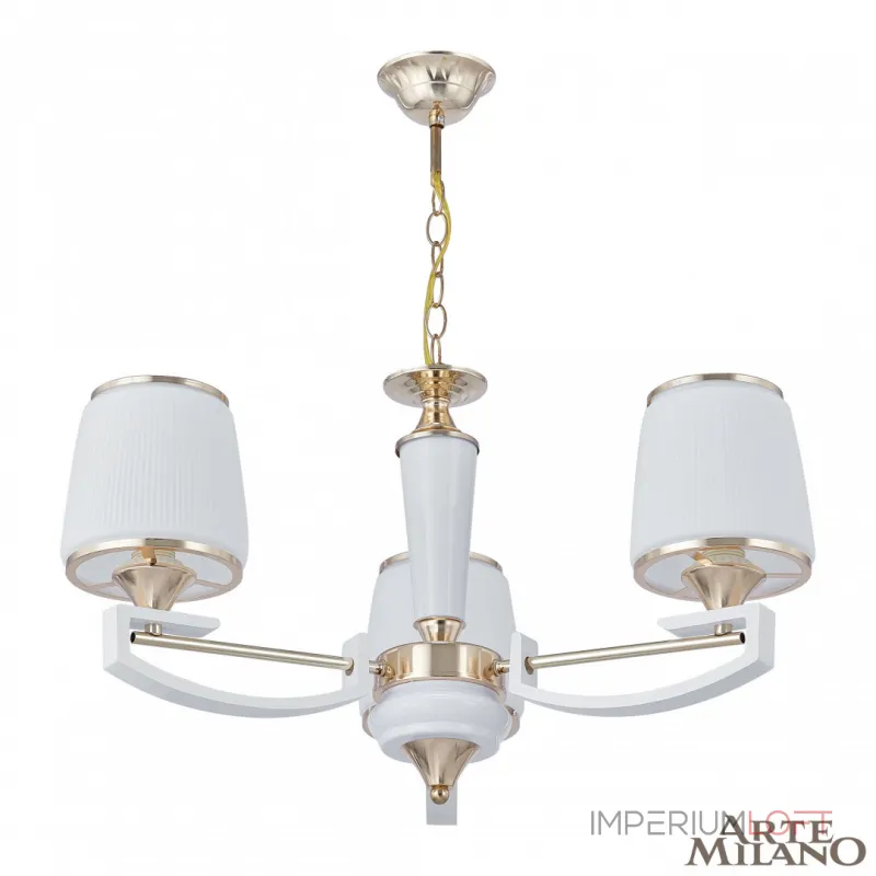 Подвесная люстра Arte Milano Florentia-2457 302457/3 Wh/Gd