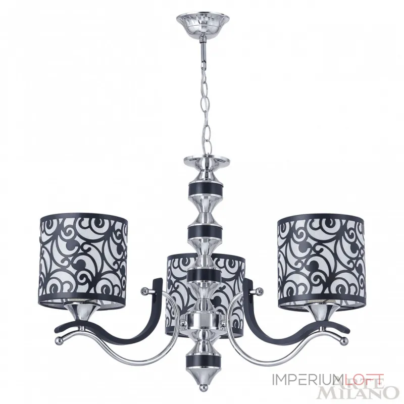 Подвесная люстра Arte Milano Florentia-4957 304957/3 Bk/Ni