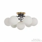 Потолочная люстра Arte Milano Neapolis-76408 276408/6+1 BK/GD