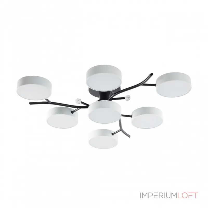 Светильник светодиодный Arte Milano Ferrara 256606/6+1 Bk/Wh