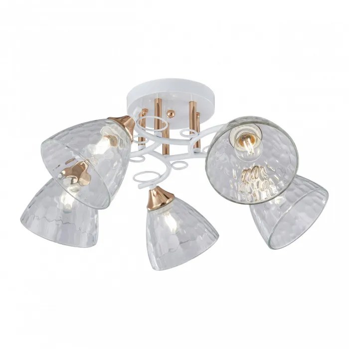Люстра Arte Milano AMALFI-321395 321395/5A WH+FG от ImperiumLoft