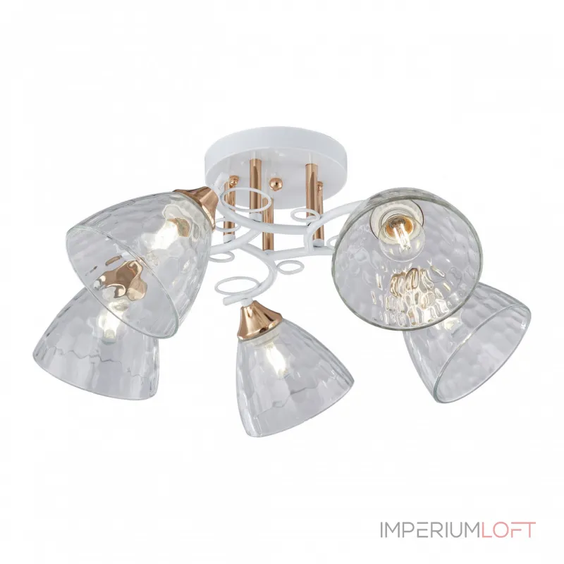 Потолочная люстра Arte Milano AMALFI-321395 321395/5A WH+FG