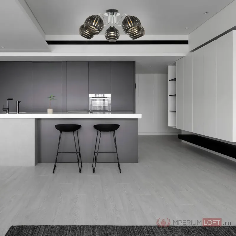 Люстра Arte Milano AMALFI-325107 325107/5 BK.CR от ImperiumLoft