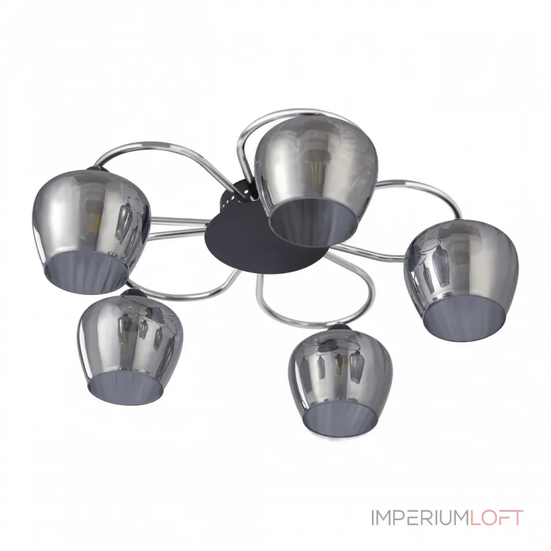 Потолочная люстра Arte Milano AMALFI-321508 321508/5 CR+BK