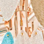 Подвесная люстра Arte Milano AM-7753B 1863B.D800.H1300.E14.25 G
