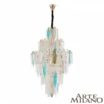Подвесная люстра Arte Milano AM-7753B 1863B.D800.H1300.E14.25 G
