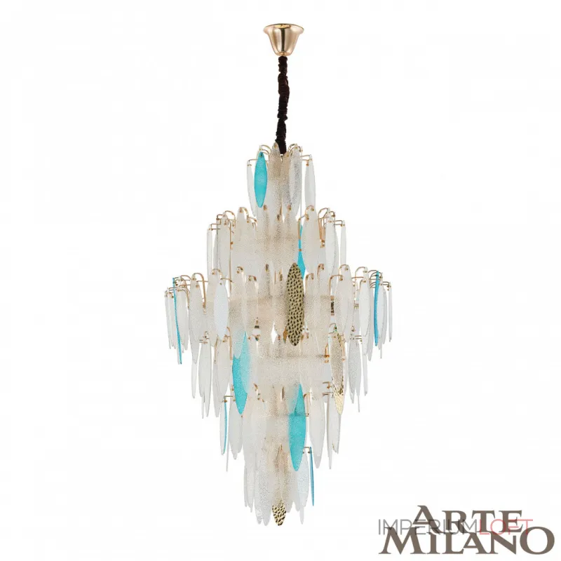 Подвесная люстра Arte Milano AM-7753B 1863B.D800.H1300.E14.25 G