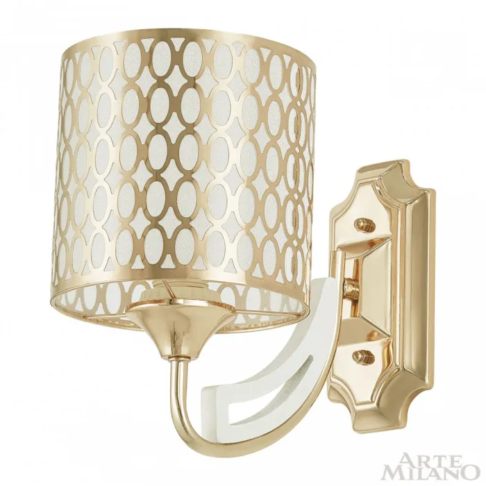 Бра Arte Milano Florentia-3387 303387/1W Wh/Gd от ImperiumLoft